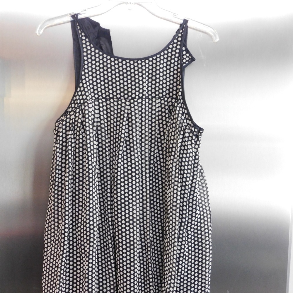 The Limited Black & White Polka Dot Dress